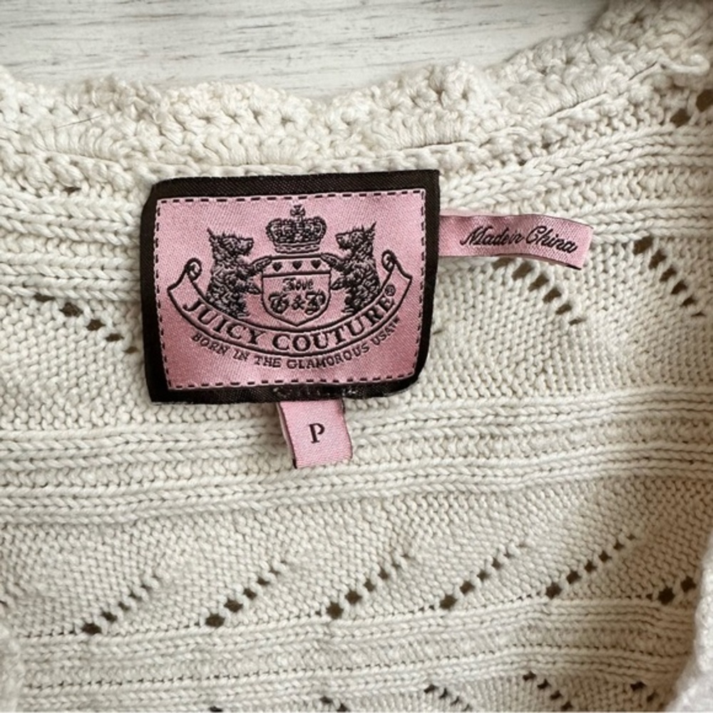 Juicy Couture Beige Cardigan - Picture 2 of 6